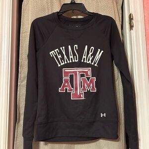 Texas A&M Under Armour Black Long Sleeve Shirt